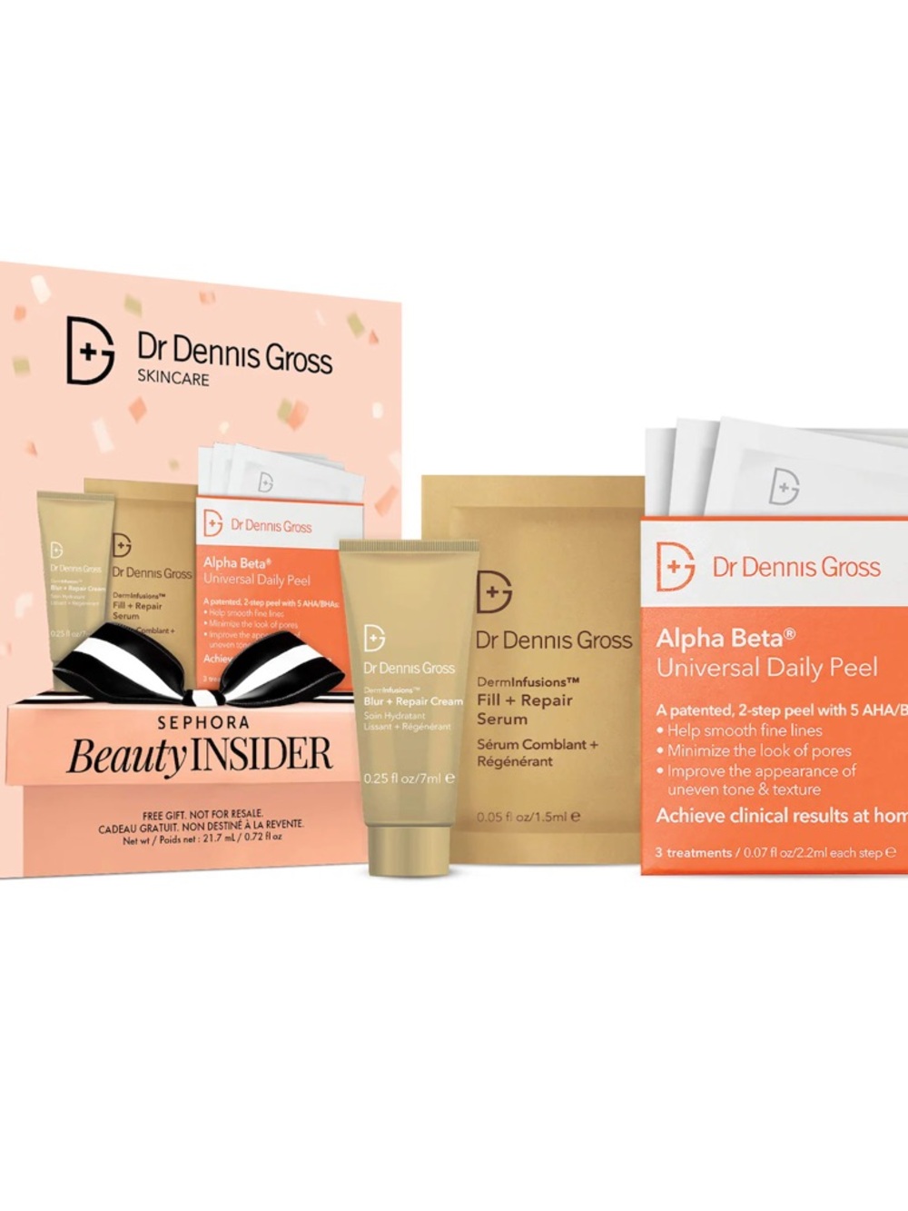 Dr. Dennis Gross Skincare Skin Spa Trio Beauty Insider set